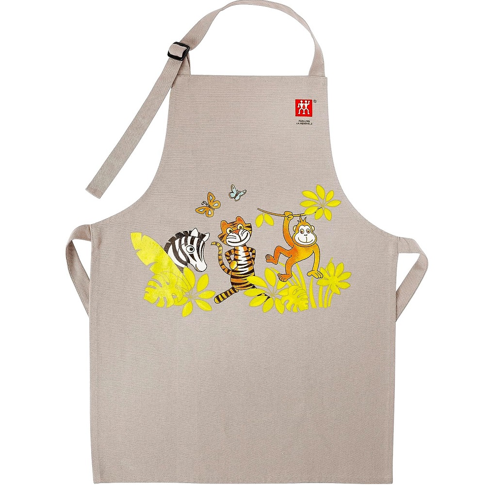 Tablier de cuisine enfant décor jungle - zwilling