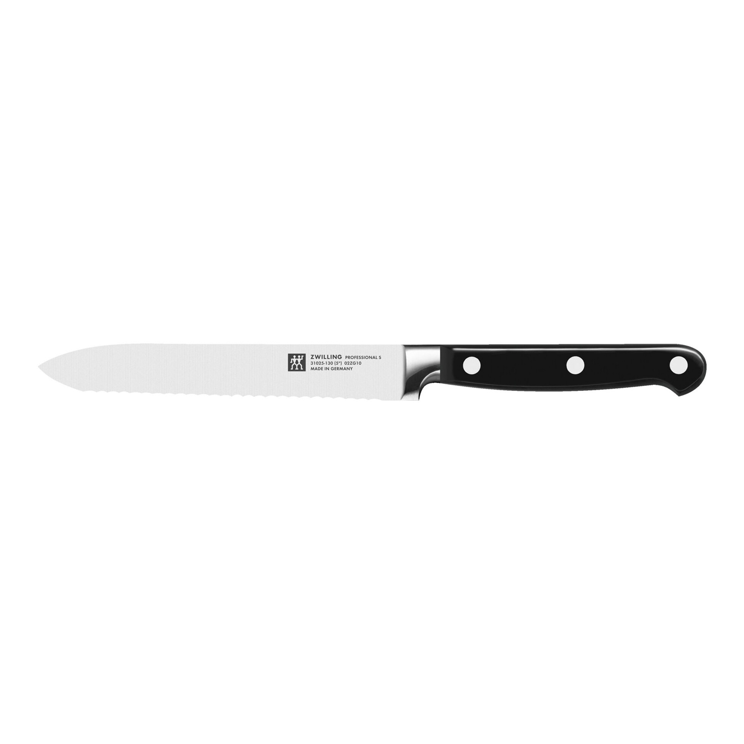 Couteau universel cranté forgé 13 cm professionnal s - zwilling