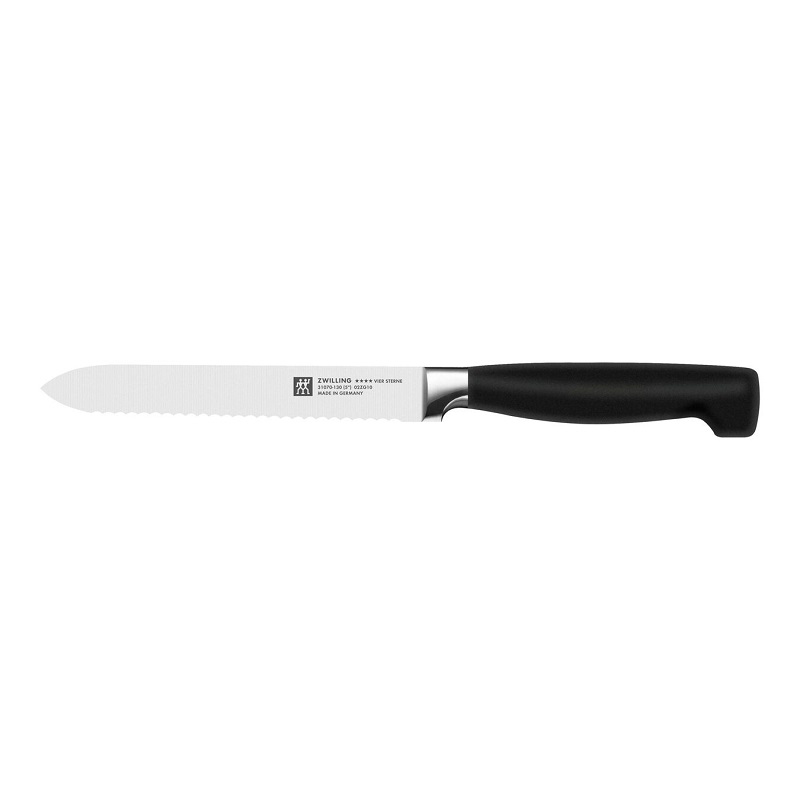 Couteau universel four stars 13 cm tranchant en dents de scie - zwilling