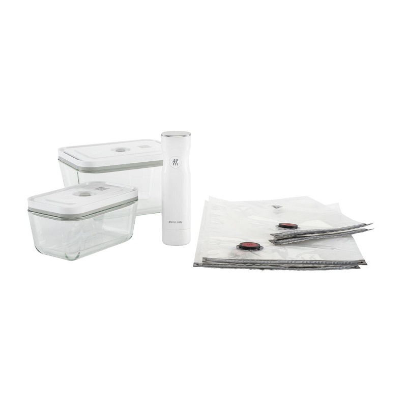 Ensemble de demarrage sous vide fresh & save en verre 7 pieces m-l - zwilling