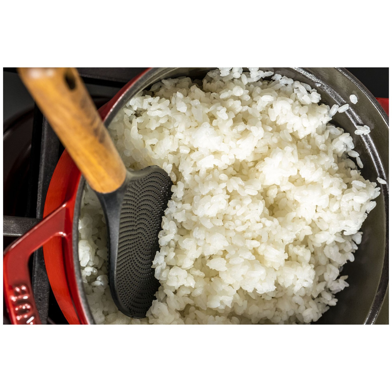 Cuillère à riz silicone - staub 