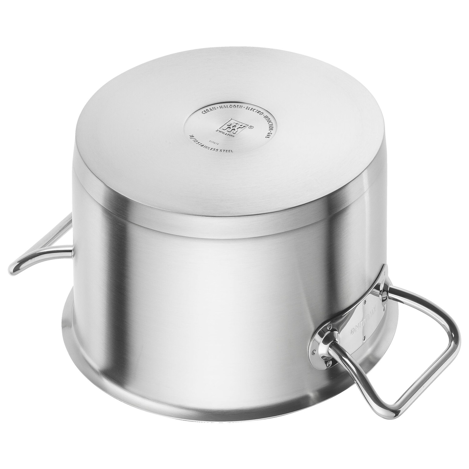 Marmite pro s en inox couvercle en inox ø24 cm 6,2 l - zwilling