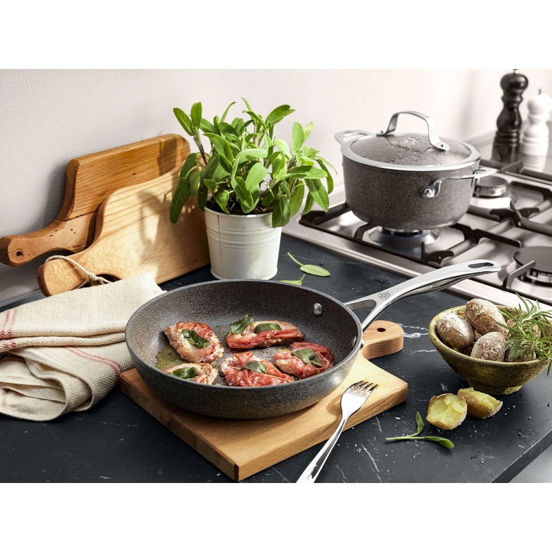 Poêle anti-adhesive salina 32 cm - ballarini