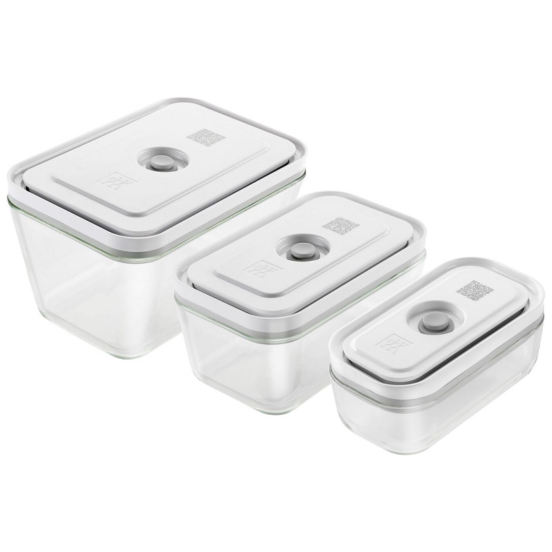 Ensemble de 3 boîtes sous vide fresh & save s-m-l - zwilling