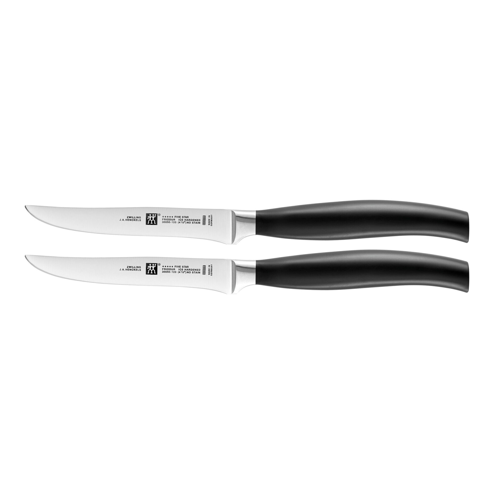 Lot de 2 couteaux à steak five star - zwilling