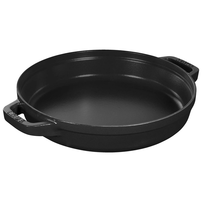 Cocotte ensemble de casseroles 3-pcs, fonte noire - staub