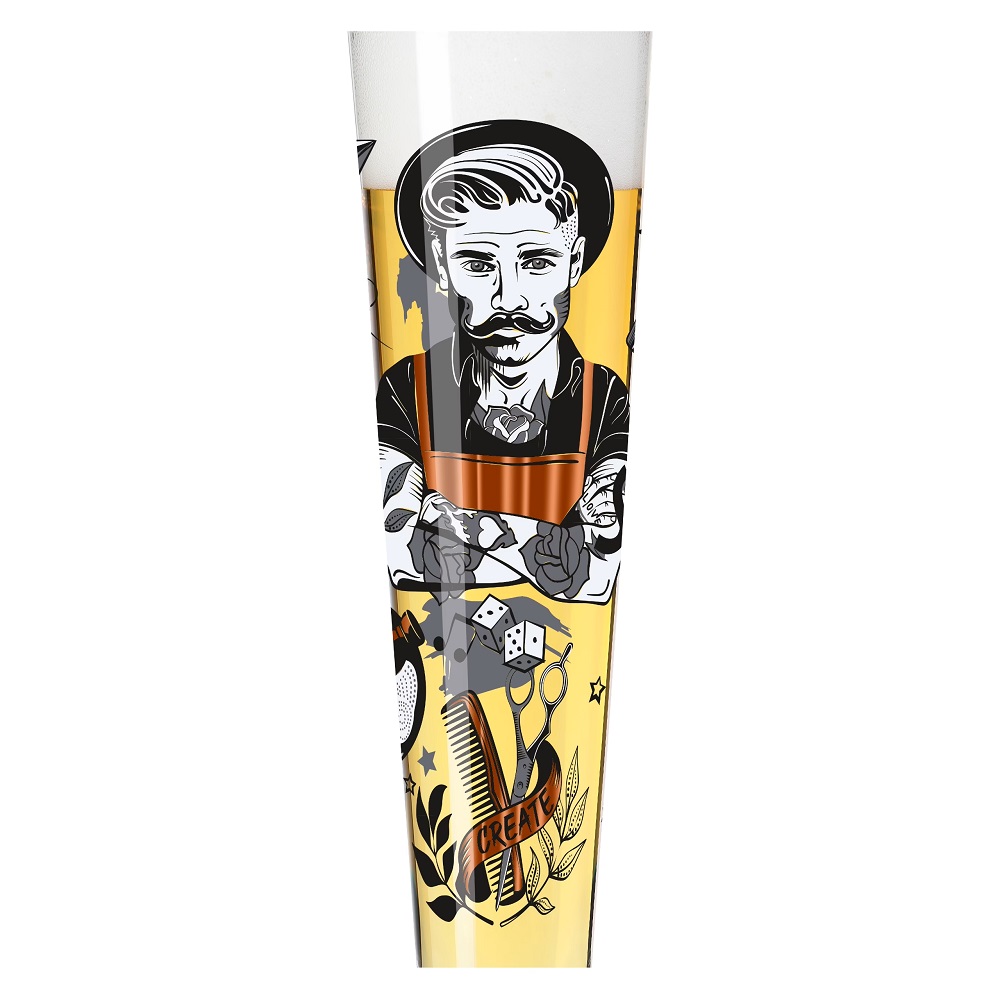 Verre à bière heldenfest 0,4l collection werner bohr 2022 - ritzenhoff