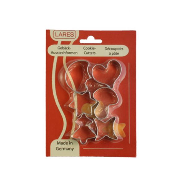Decoupoir 6 motifs noel 3,5 - 4 cm - lares 