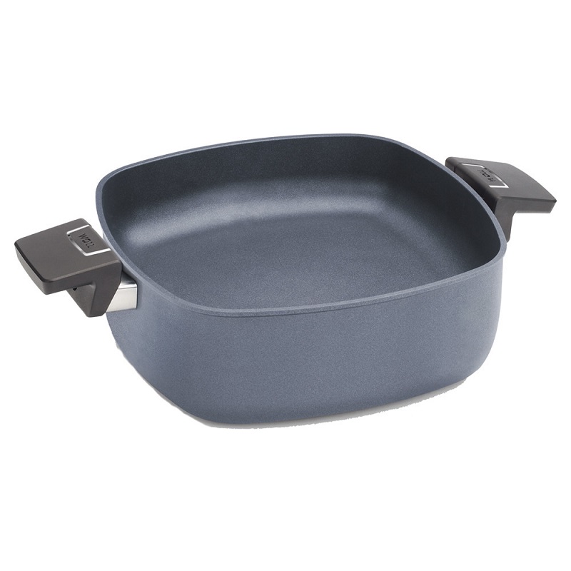 Cocotte carree anti-adhesive 22 x 22 cm cm hauteur 9 cm diamond lite induction - woll