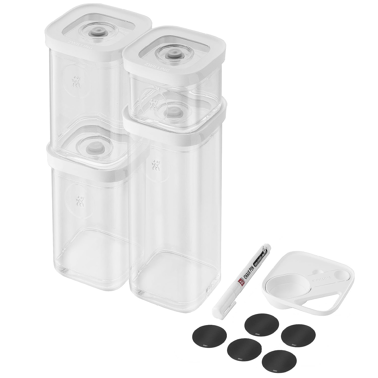 Cube kit s 6 pièces boites de conservations fresh & save - zwilling