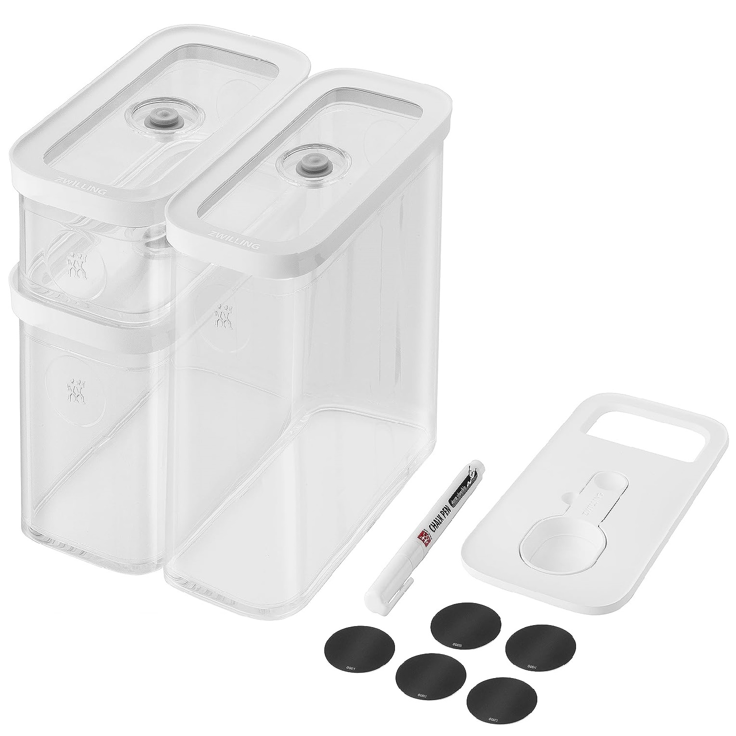 Cube kit m 5 pièces boites de conservations fresh & save - zwilling
