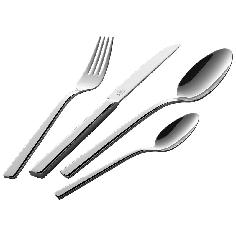Ménagère king poli miroir 30 pièces pour 6 personnes - zwilling