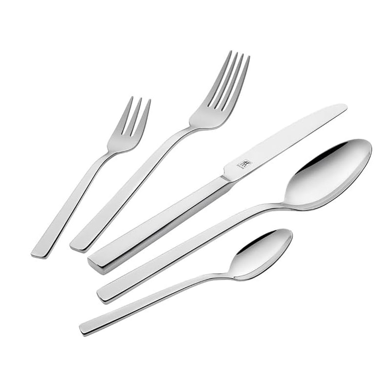 Ménagère king poli miroir 60 pièces pour 12 personnes - zwilling