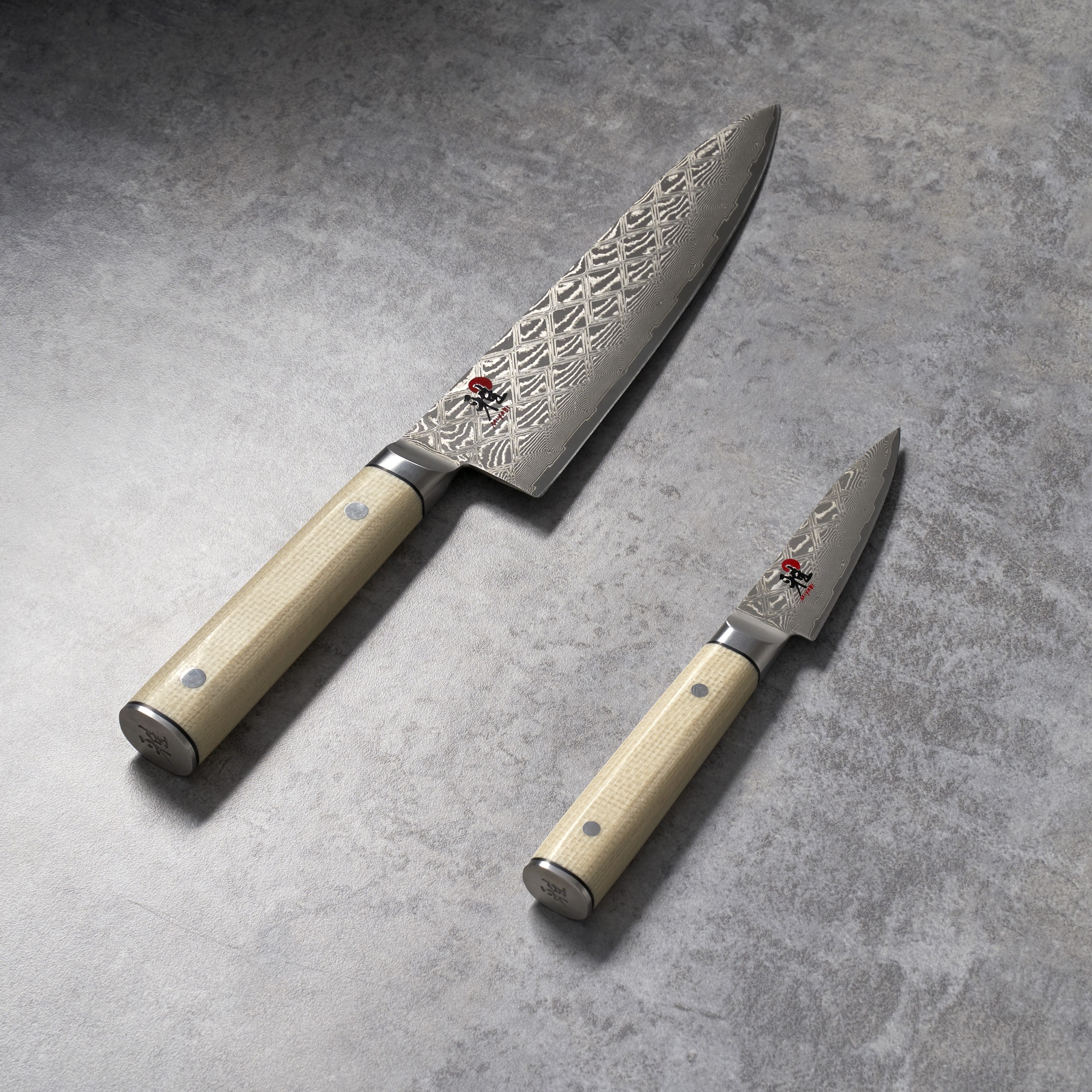 Couteau damassé japonais gyotoh 20 cm, 4500fc-d - miyabi 