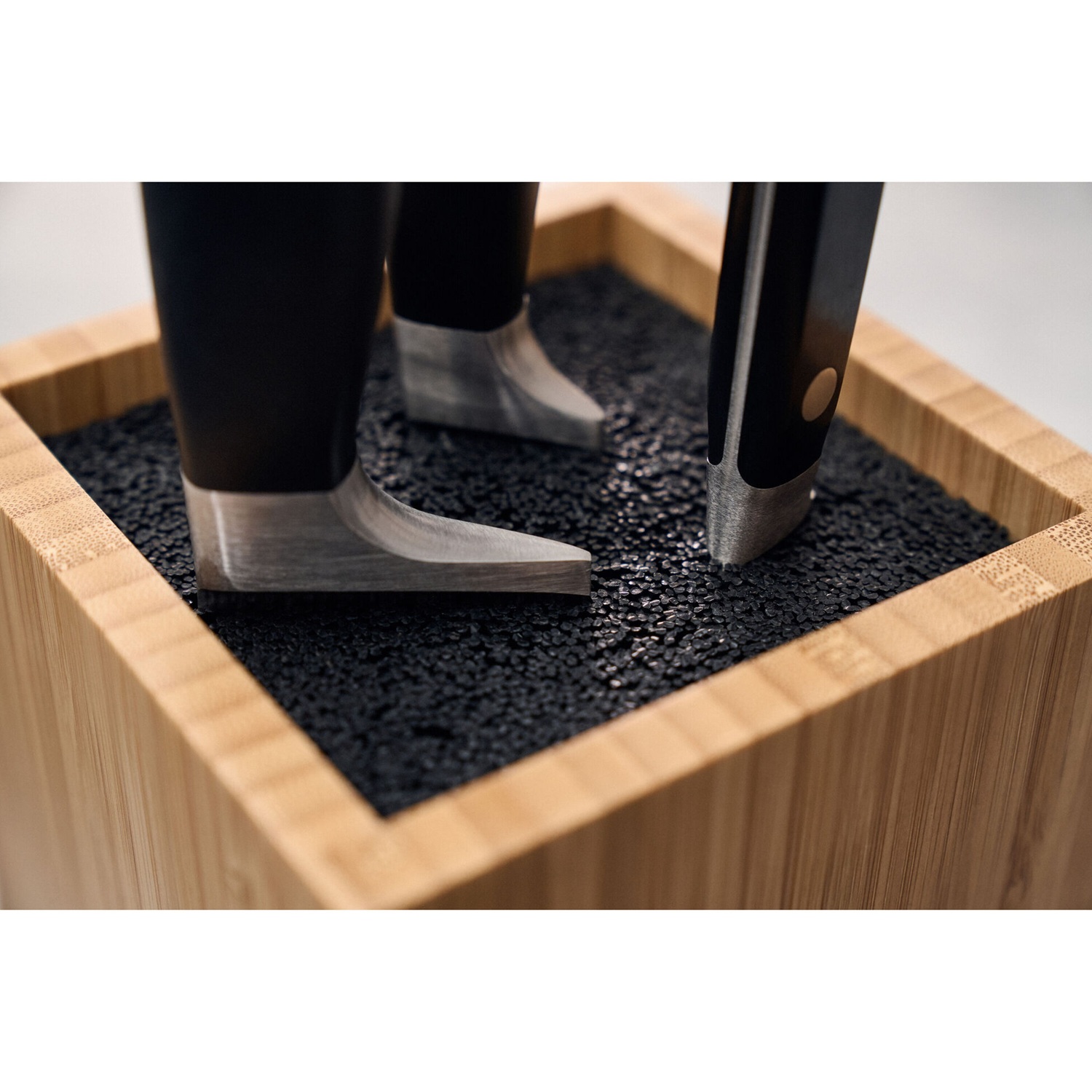 Bloc en bambou vide pour couteaux de cuisinie - zwilling