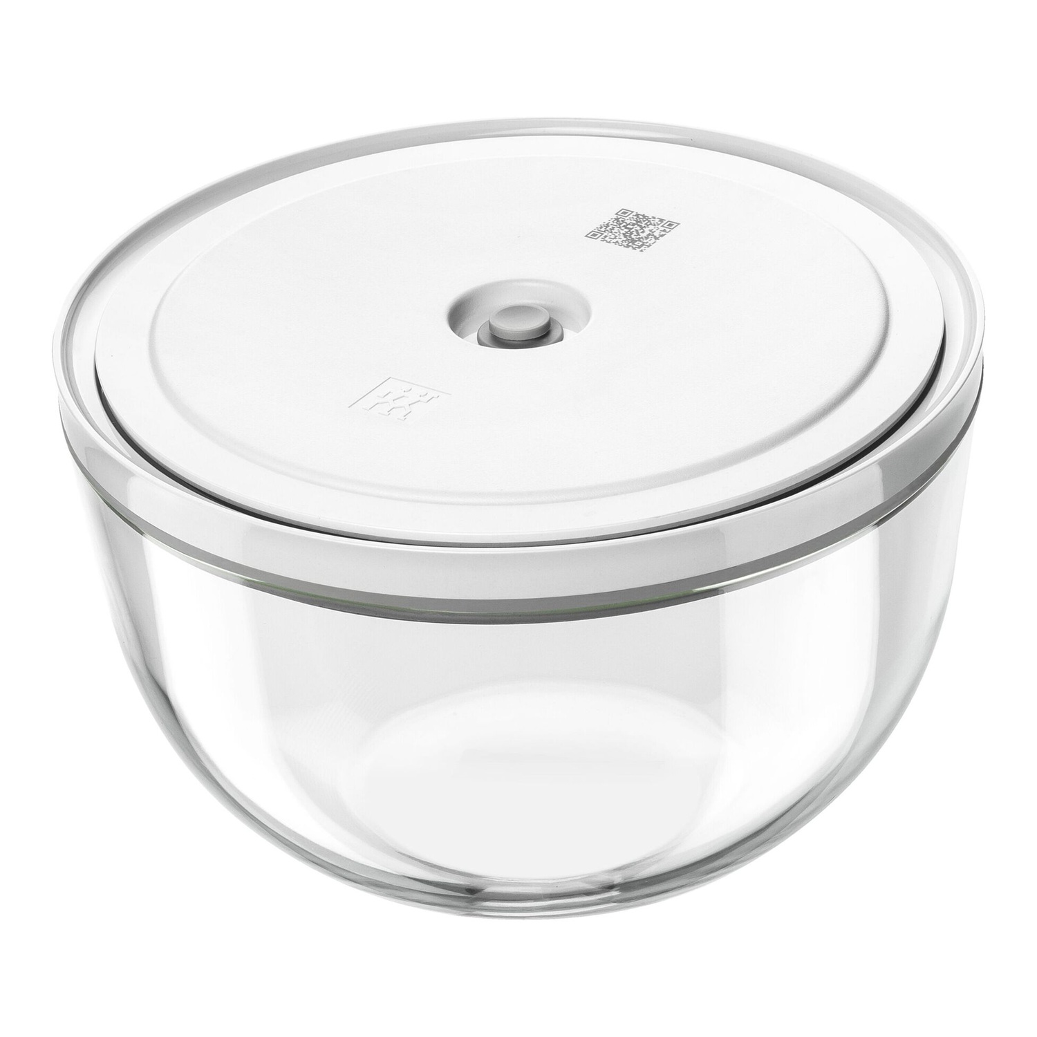 Saladier sous vide fresh and save taille l - 24 cm, verre, transparent - zwilling