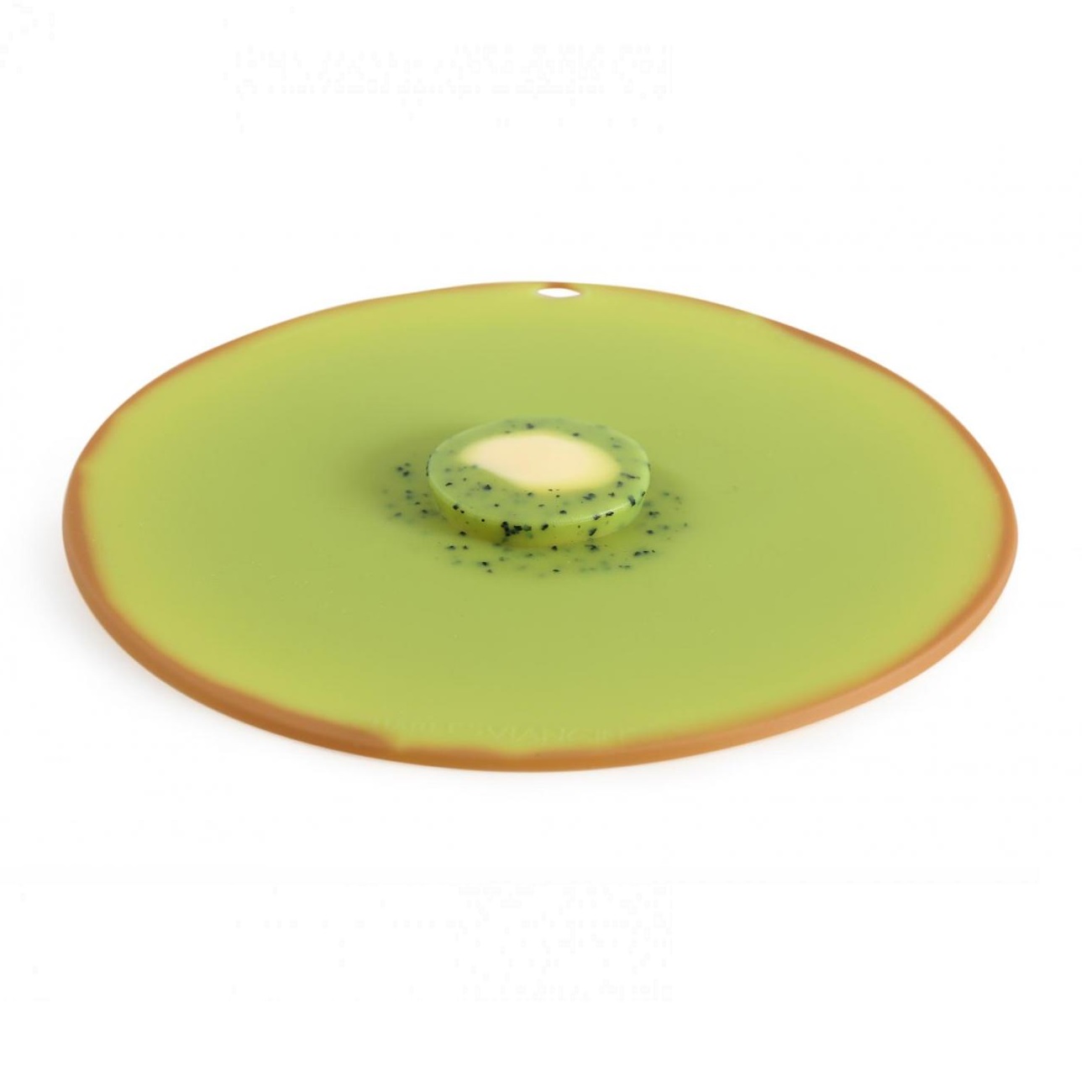 Couvercle hermetique en silicone decor kiwi 28 cm - charles viancin