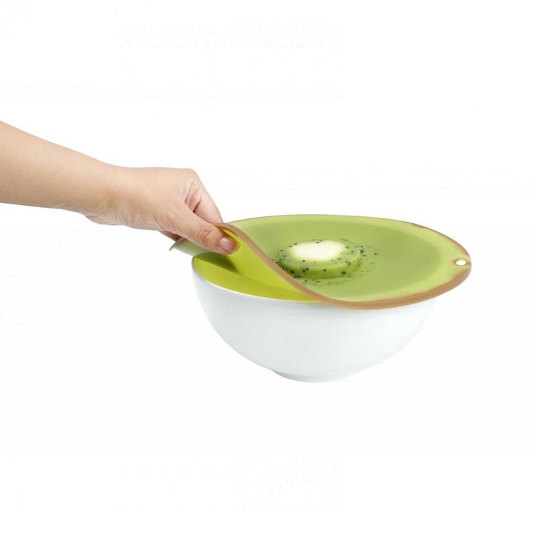Couvercle hermetique en silicone decor kiwi 28 cm - charles viancin