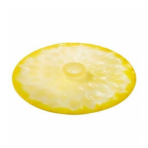 Couvercle hermetique en silicone decor agrume citron 23 cm - charles viancin