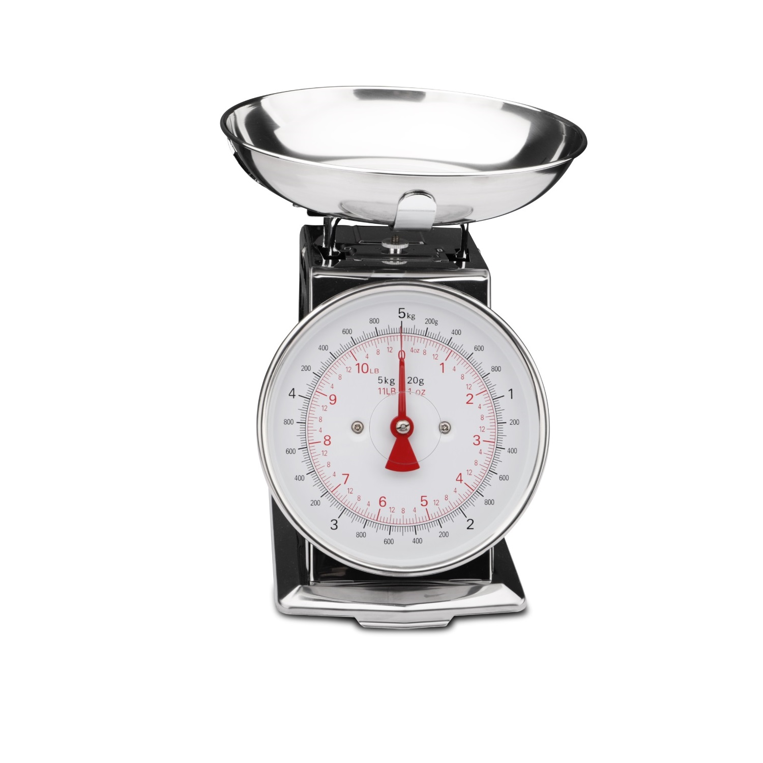 Balance de cuisine rétro - manuelle, jusqu'à 5 kg - weis