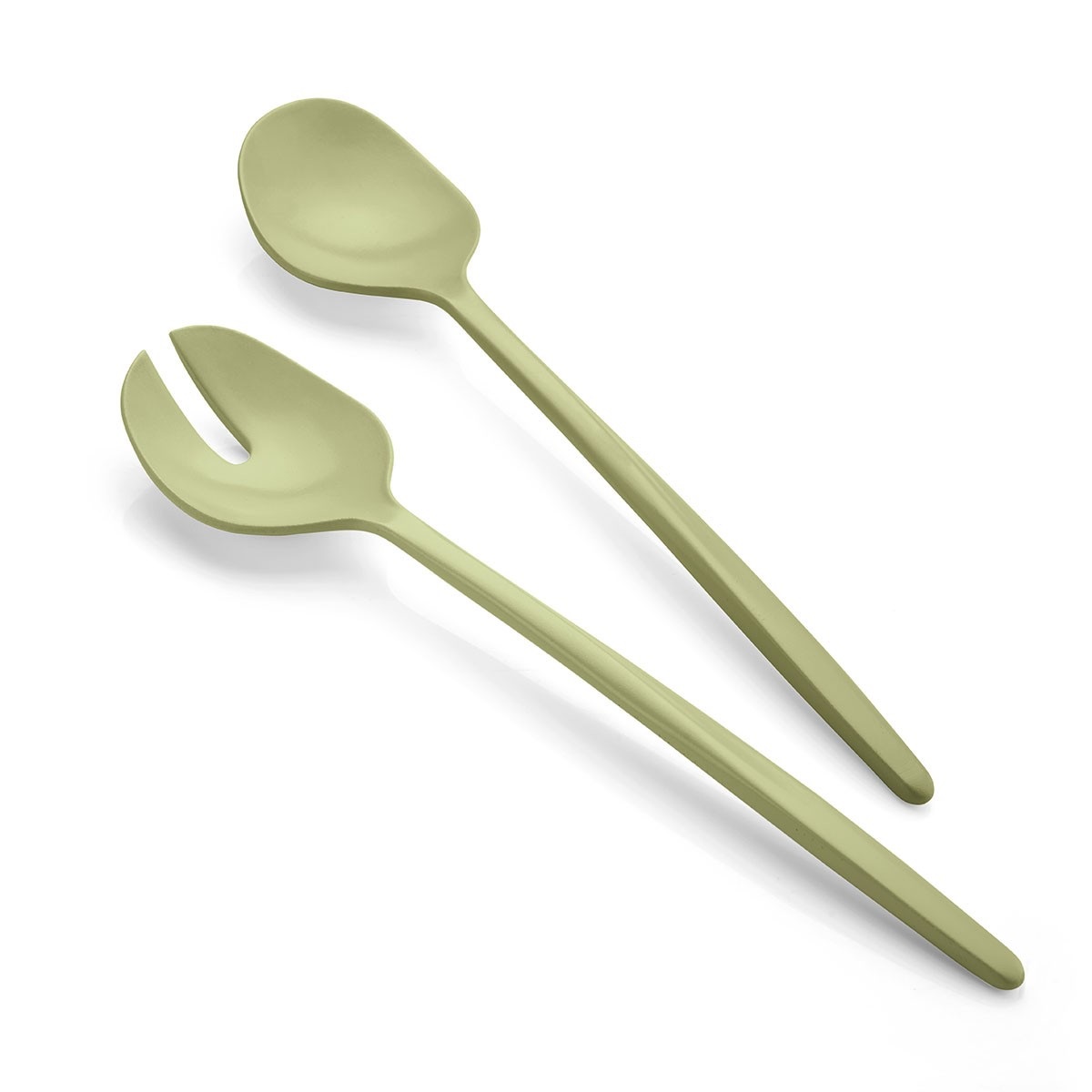 Couverts à salade tierra vert 29 cm - guzzini