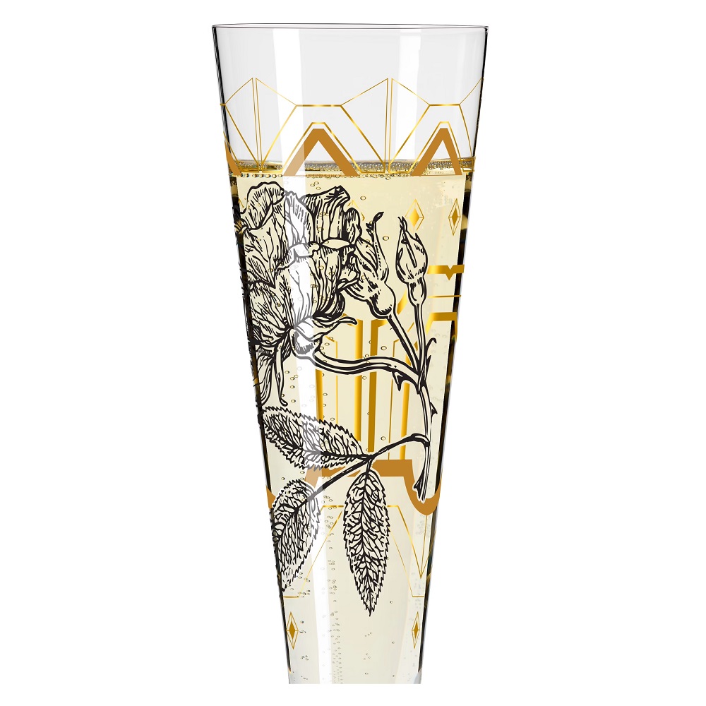 Verre à champagne gold night llisa hofgärtner 2023 - ritzenhoff
