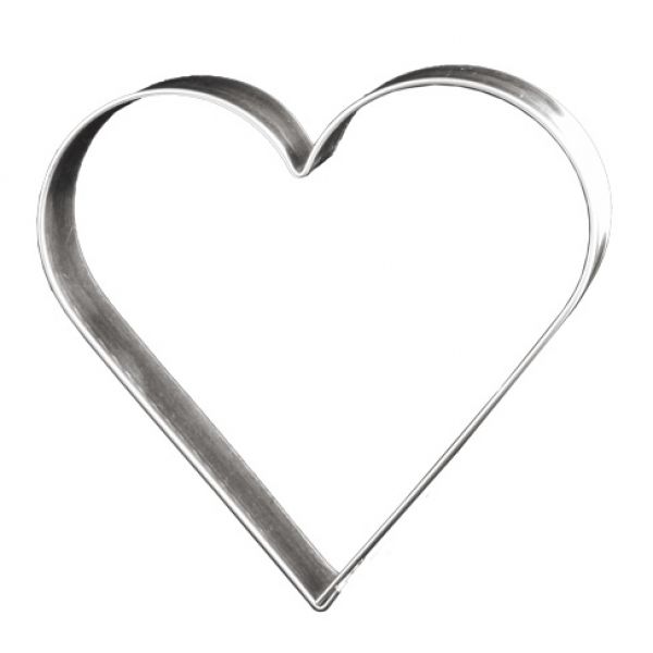 Emporte pieces pour patisserie en forme de coeur 12 cm - lares