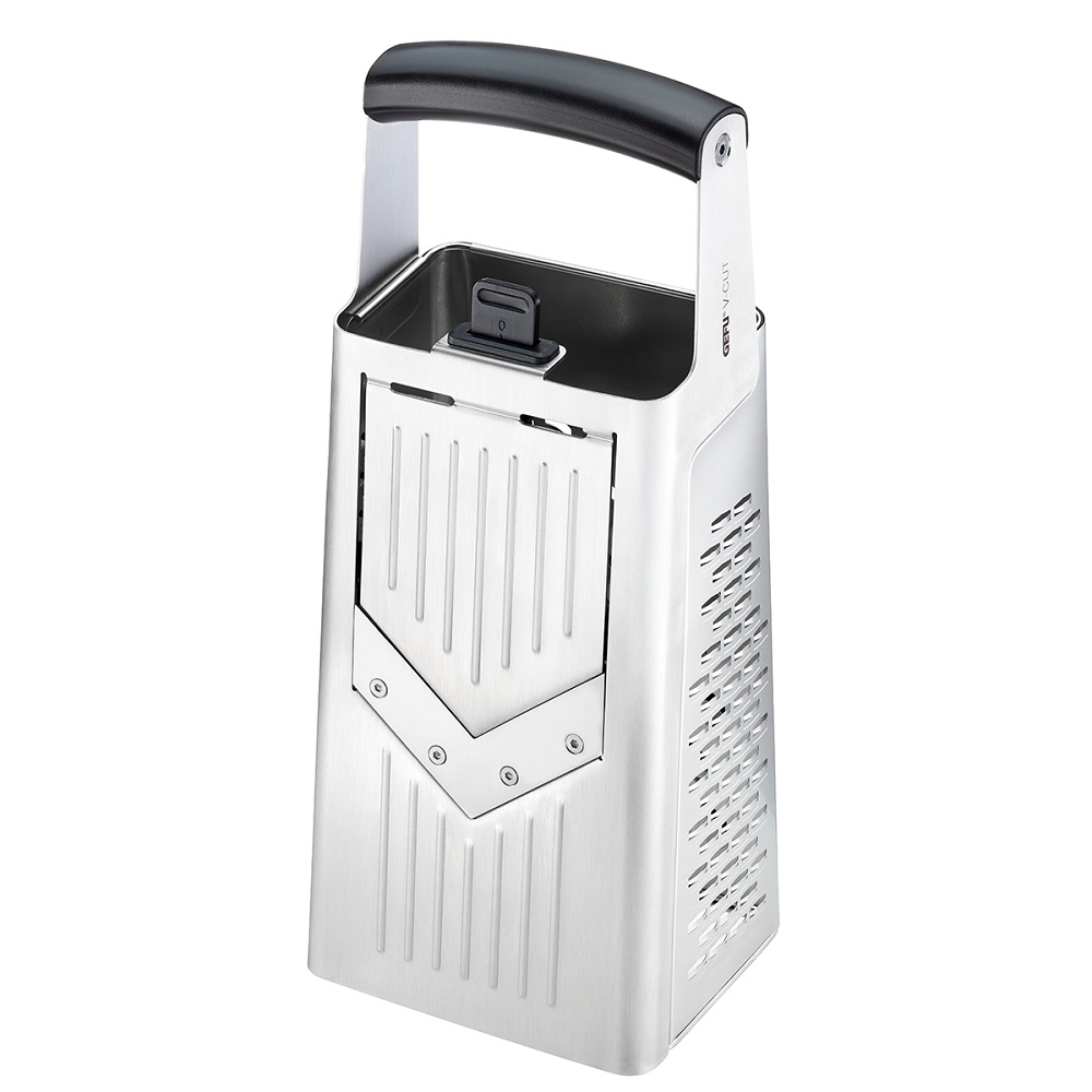 Râpe carrée v-cut avec trancheuse réglable - gefu