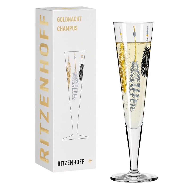 Verre a champagne de collection k.stockebrand 2017 - ritzenhoff