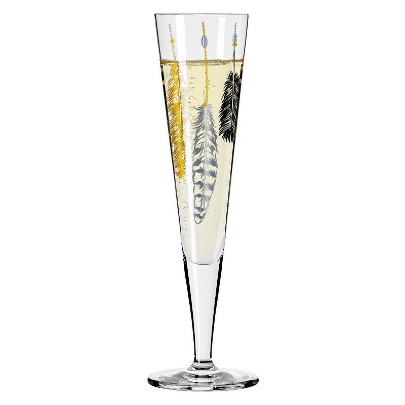 Verre a champagne de collection k.stockebrand 2017 - ritzenhoff