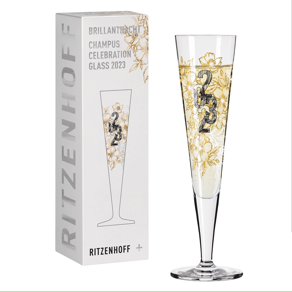 Verre a champagne de collection romi hugelberg 2022 - ritzenhoff