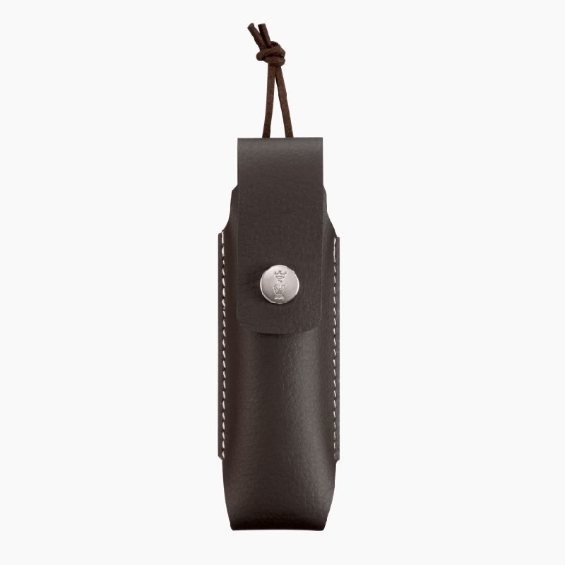 Couteau de poche pliable hetre naturel n°8 + etui - opinel 