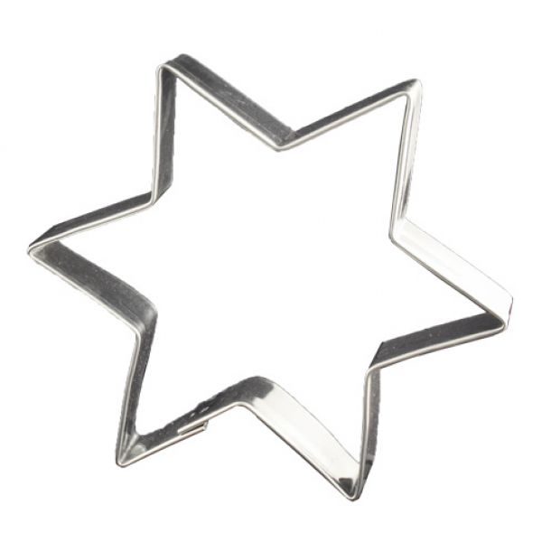 Emporte pieces en forme de etoile pour pain d'epices 12 cm - lares