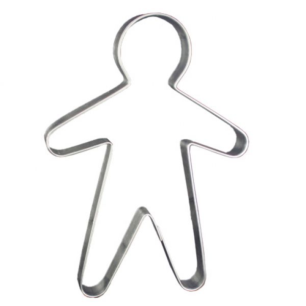 Emporte pieces special bonhomme de pain d'epices mannele 24 cm - lares