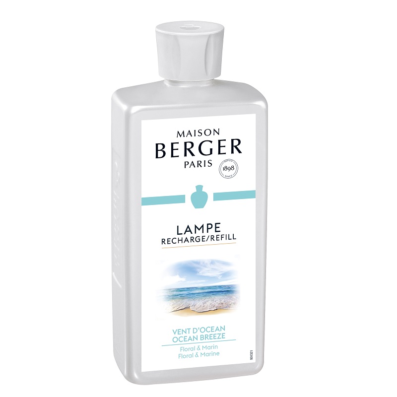 Recharge parfum 500 ml vent d'ocean - maison berger paris