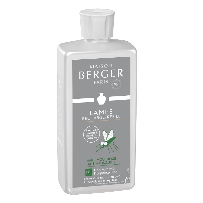 Anti moustiques - recharge 500 ml parfum pour la maison - maison berger paris