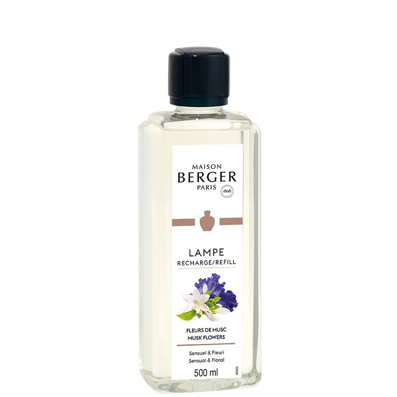 Fleurs de musc - recharge parfum 500 ml - maison berger paris