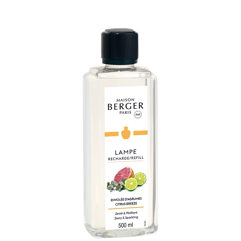 Envolee d'agrumes - recharge parfum 500 ml - maison berger paris