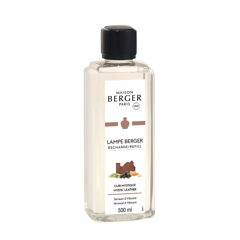 Cuir mystique recharge 500ml pour lampe à catalyse - maison berger paris