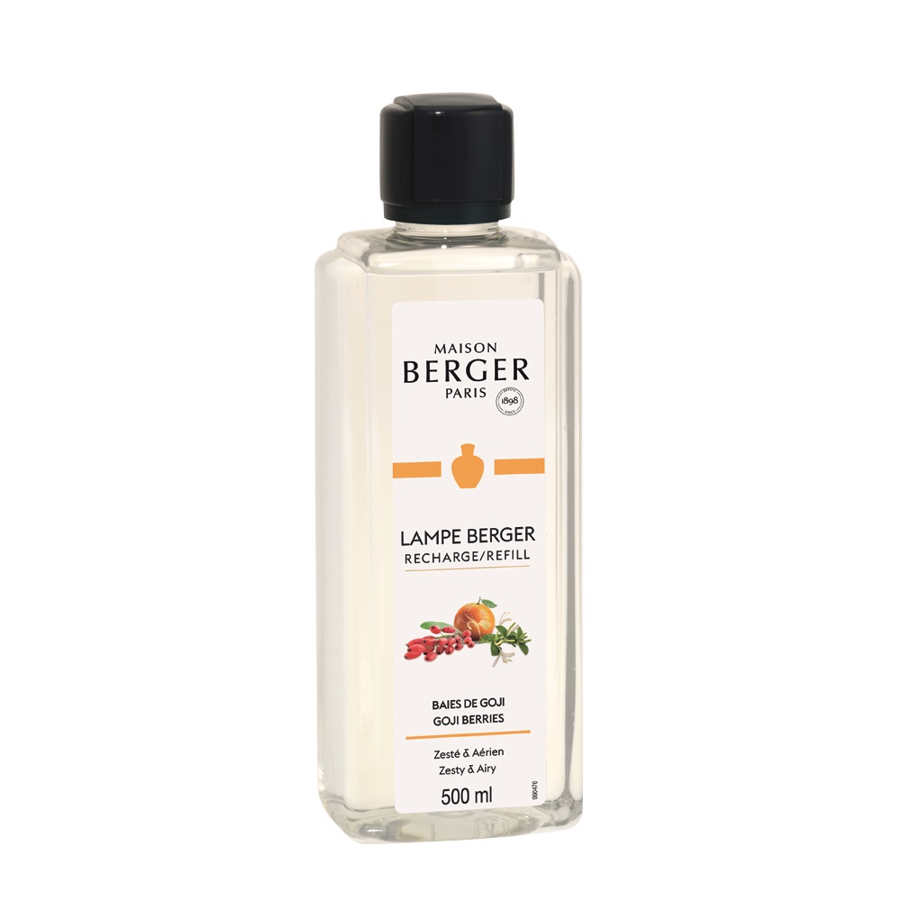 Baies de goji recharge 500ml pour lampe à catalyse - maison berger paris