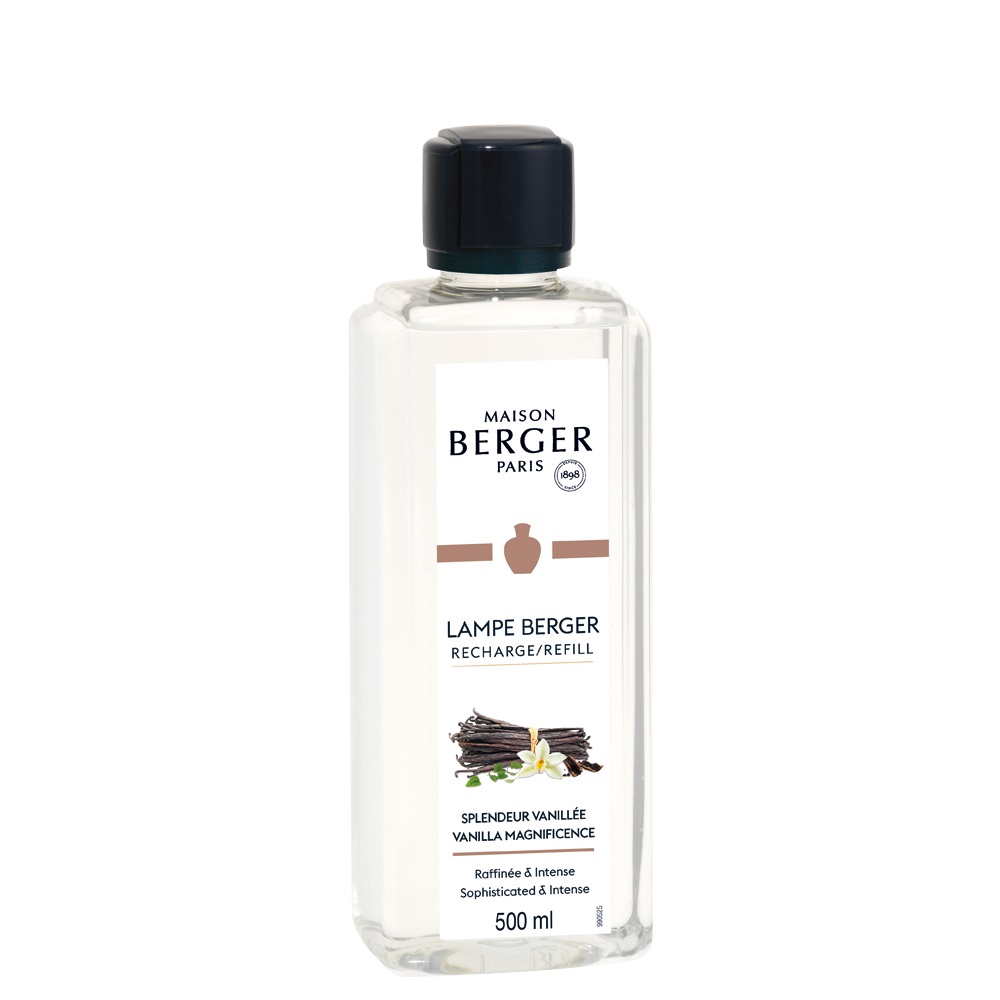Splendeur vanillée recharge 500ml pour lampe à catalyse - maison berger paris