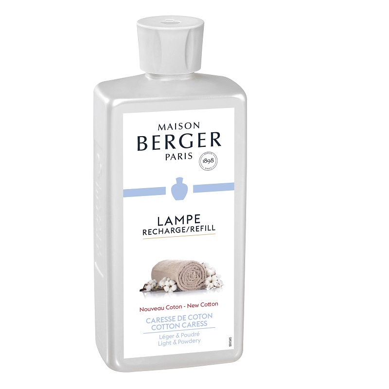 Caresse de coton - recharge parfum 500 ml - maison berger paris