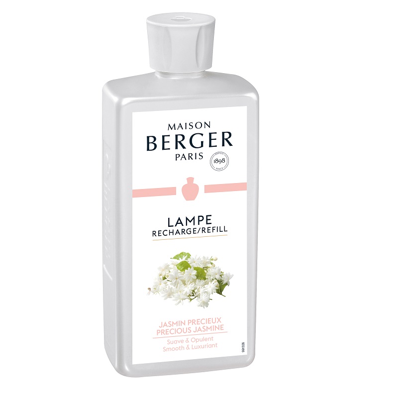 Jasmin precieux - recharge parfum 500 ml - maison berger paris