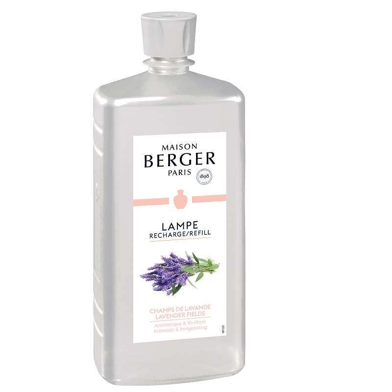 Chant de lavande - recharge parfum 1l pour lampe a catalyse - maison berger paris
