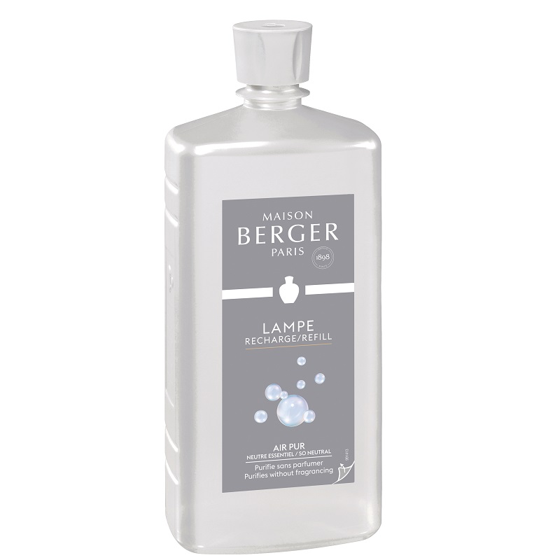Recharge parfum pour lampe diffuseur 1 litre neutre essentiel - maison berger paris