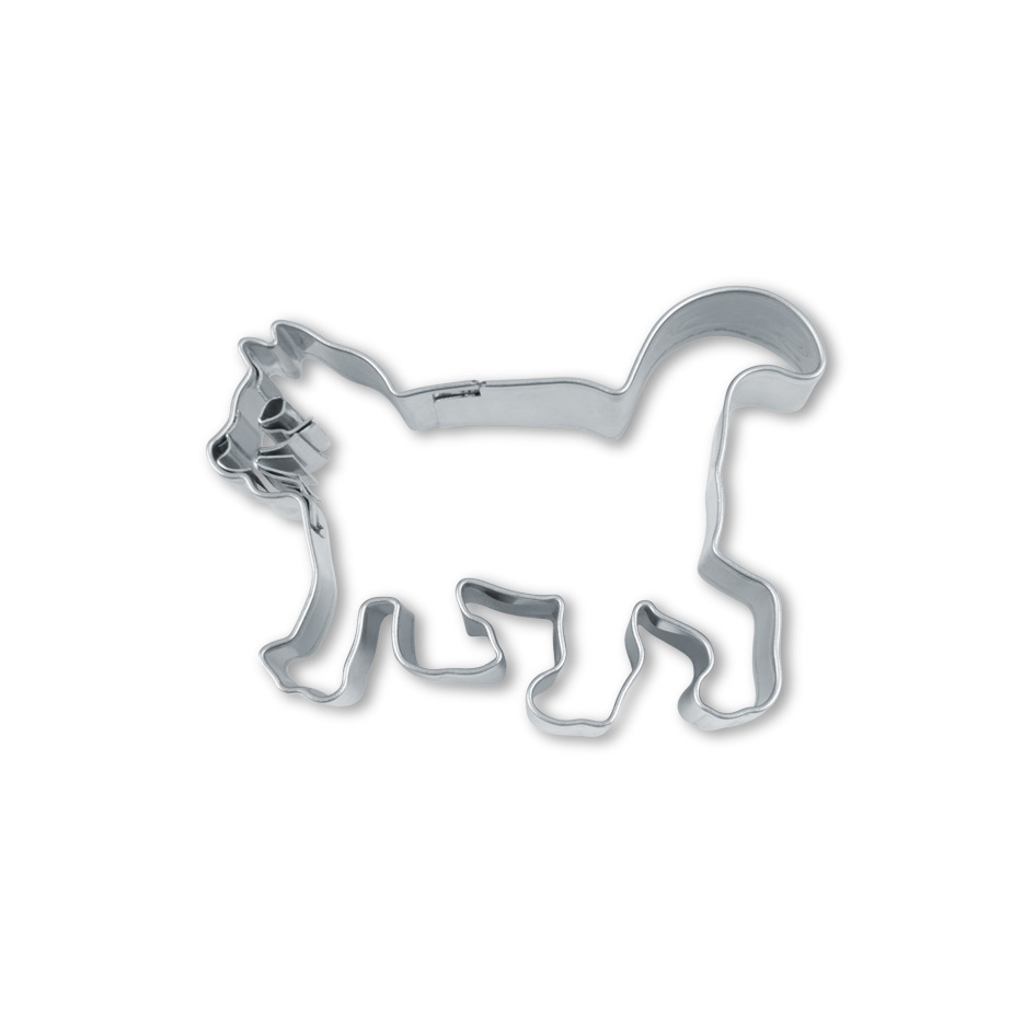 Emporte piece a patisserie chat 6 cm inox - stadter