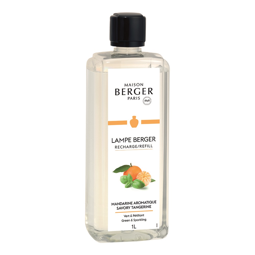 Mandarine aromatique recharge pour lampe a catalyse 1 l - maison berger paris