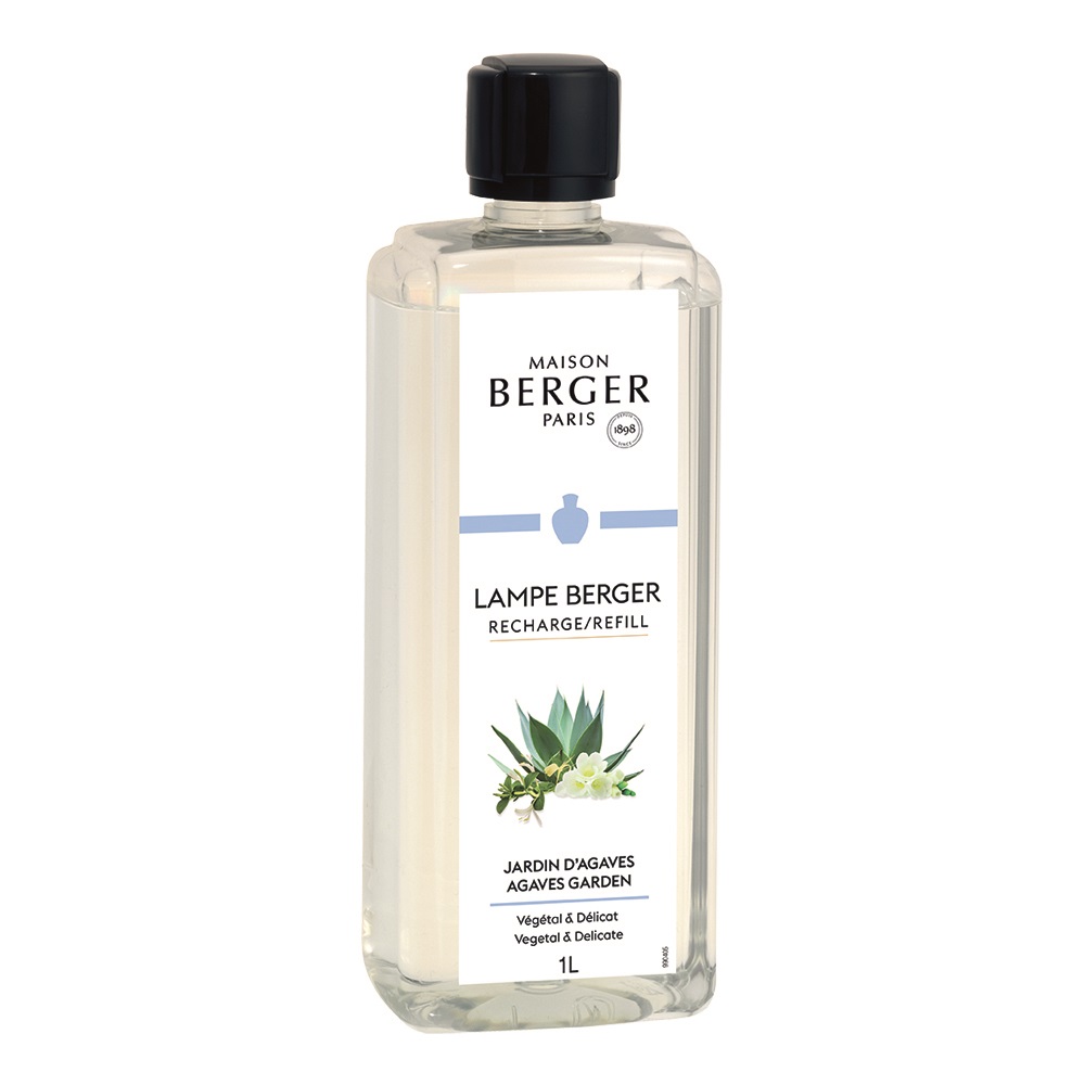 Jardin d'agaves recharge pour lampe a catalyse 1 l - maison berger paris