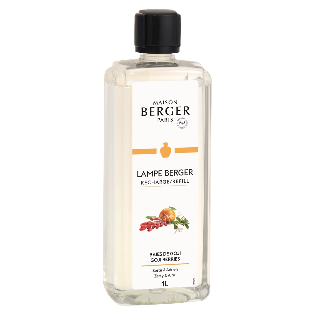 Baies de goji recharge 1l pour lampe à catalyse - maison berger paris