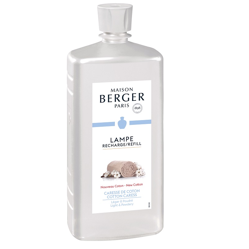 Caresse de coton - recharge parfum 1 l - maison berger paris